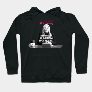 Severance series Patricia Arquette as Harmony Cobel Mrs. Selvig fan works let me out graphic design by ironpalette Hoodie